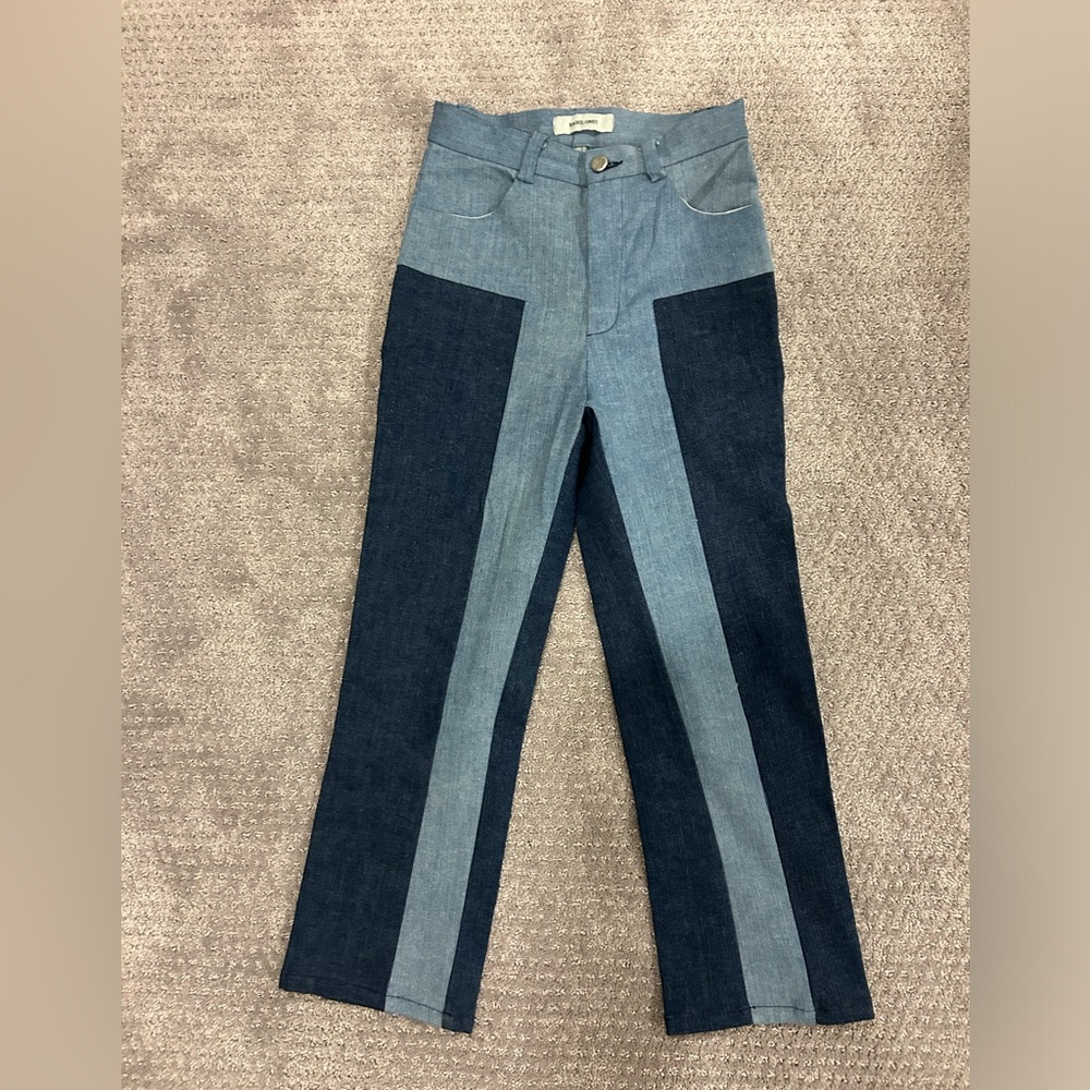 Rachel Comey Bismark Denim Trouser Sz 0 - Picture 3 of 6